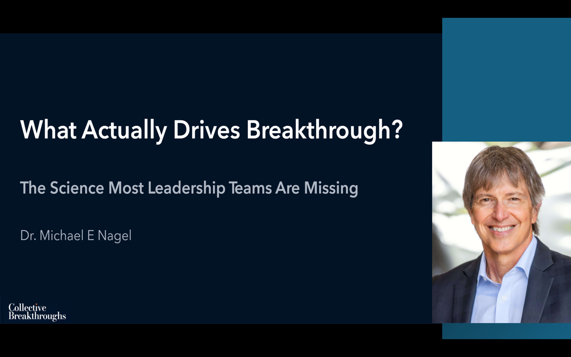 What Actually Drives Breakthrough?